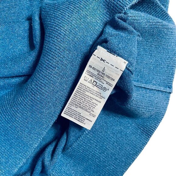 Blue Cotton Crew Neck Sweater - Gap - Picture 4 of 5